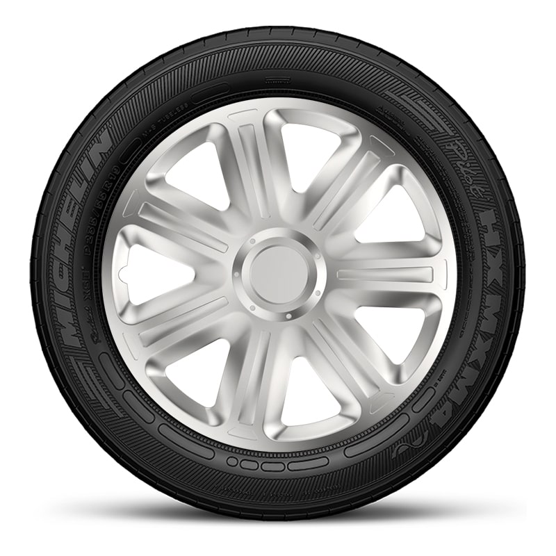Тасове за джанти 13″ Versaco Comfort, цвят сребрист, 4 броя