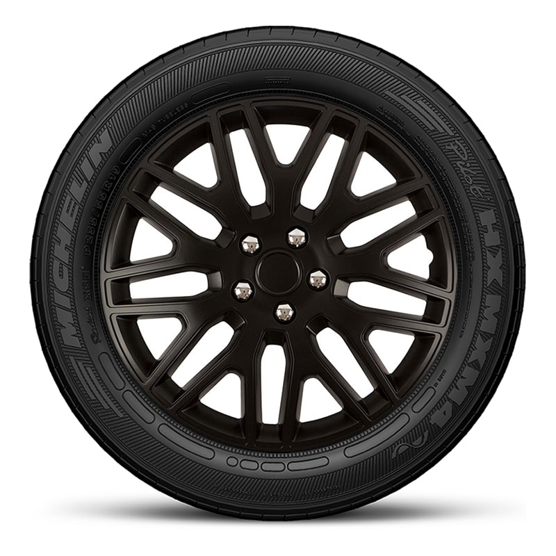 Тасове за джанти 13″ Versaco Dakar NC Black, цвят черен, 4 броя