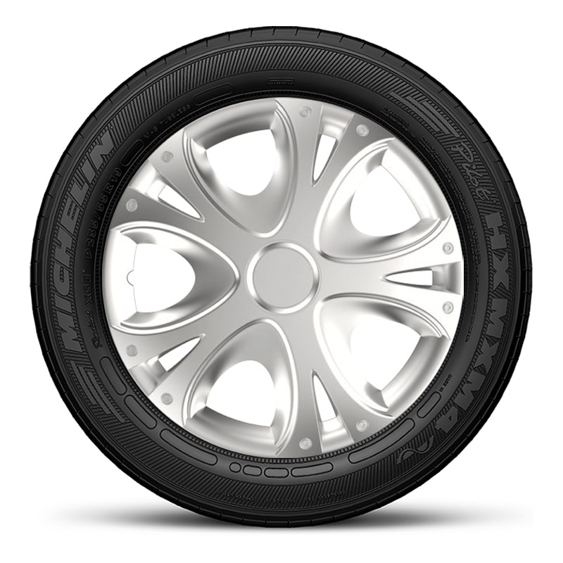 Тасове за джанти 16″ Versaco Dynamic, цвят сребрист, 4 броя
